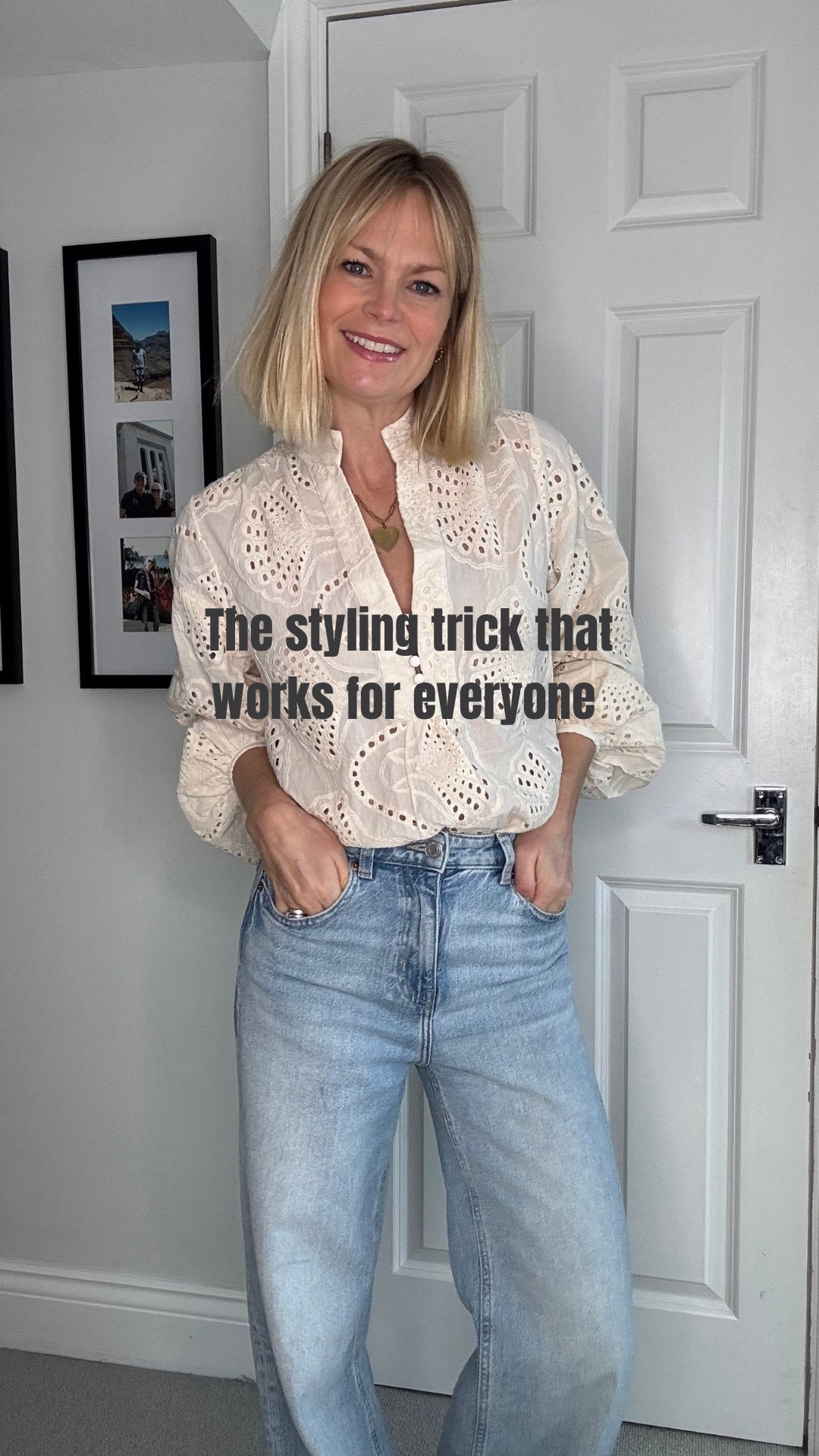 This styling trick works irrespective of shape…

If you want to draw the eye away from a particular area of your body then you need to create a focal point elsewhere that the eye is drawn to instead. It’s the art of distraction and it works 🙌🙌

One to save and share 📌📌

There are 3 main ways to do this:

1. Use your accessories to create the focal point - this can be necklaces/earrings/hairbands/scarves but a statement piece of footwear 👠works in a similar way. 

2. Use the detail on your clothing to create that focal point - this could be embellishment, sleeve details, embroidery and more. 

3. Print and colour work in the same way so be strategic about where you place these on your body - eg when wearing a print on your lower body, you’ll find the eye is drawn downwards but place it on your upper body and the eye can’t help but be drawn there. 

It’s a simple and effective distraction technique 

Those not on LTK
Jewellery @clea_silk 
Blouse and blue knit @bricksandstitches 
Red bag @ameliaroseaccessories 
Footwear all old 


#LTKeurope #LTKuk #LTKstyletip