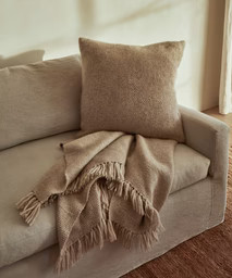 Alpaca Basketweave Throw | Jenni Kayne