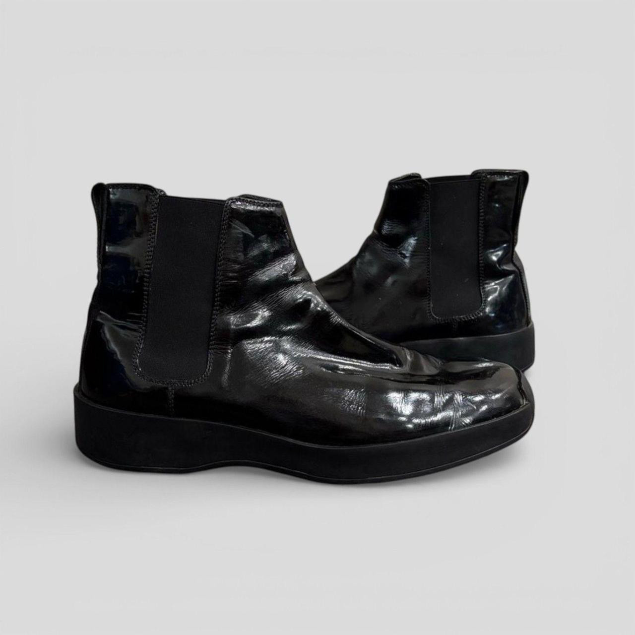 Gucci Men's Ankle Boots - Black - US 12 | Depop US