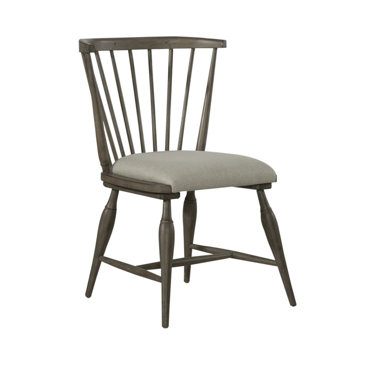 Aisja Linen Windsor Back Dining Chair (Set of 2) (Set of 2) | Wayfair North America