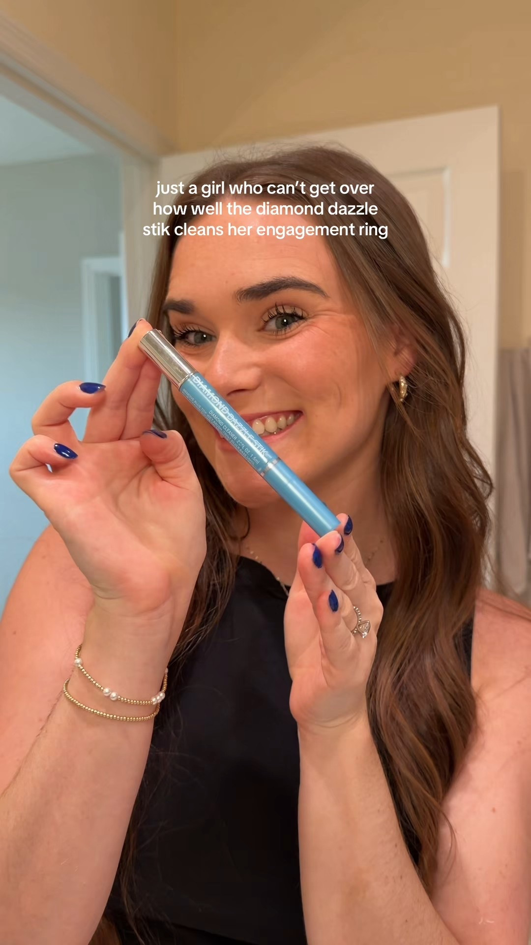 how I clean my engagement ring at home! 🫧💍

#LTKWedding