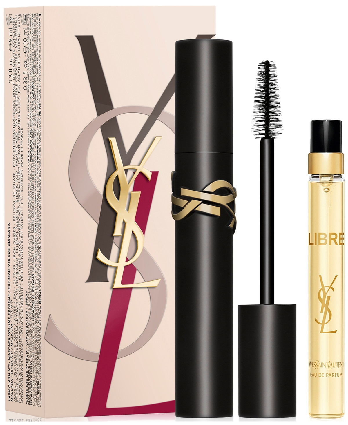 Yves Saint Laurent 2-Pc. Libre Eau de Parfum & Lash Clash Mascara Gift Set | Macy's