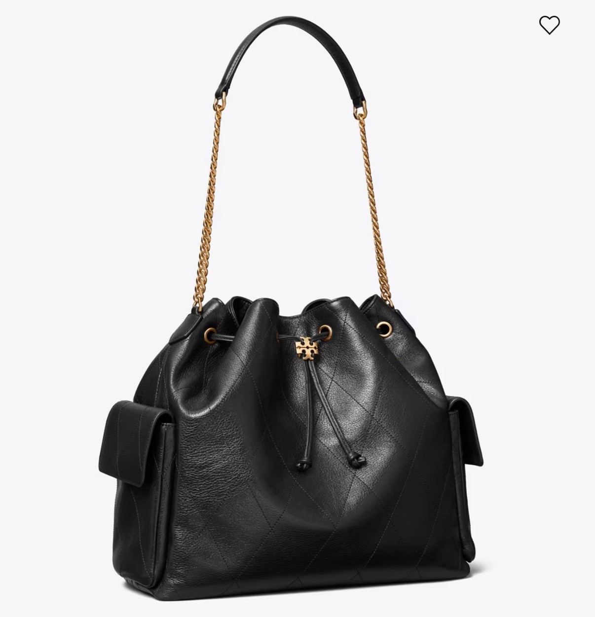 LARGE CHARLIE QUILTED DRAWSTRING SHOULDER BAG
Tory Burch

#LTKdayinmylife #LTKgrwm #LTKootd