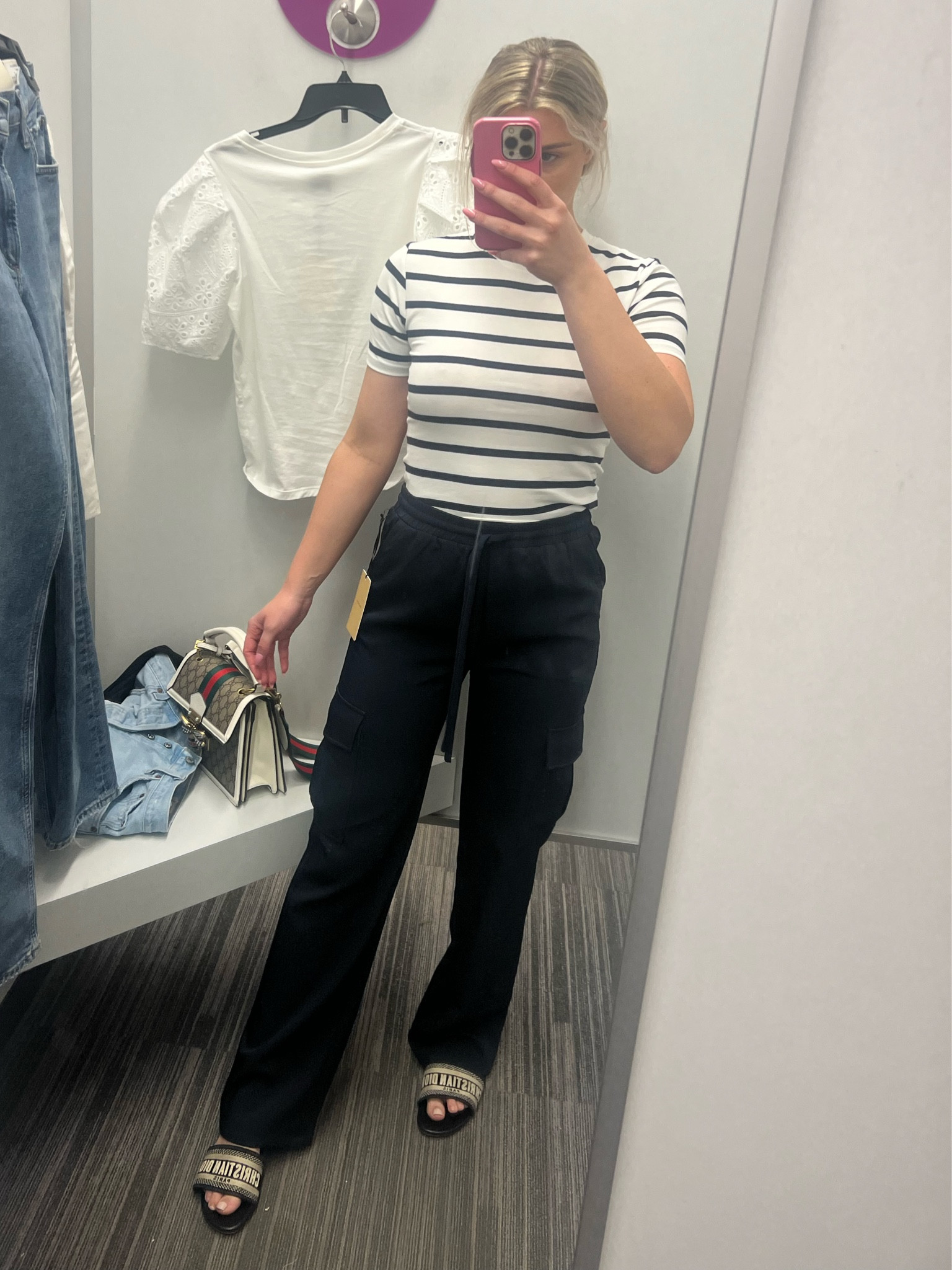 Spring tennis viewing outfit, also perfect country club or yacht club attire

#LTKfindsunder50