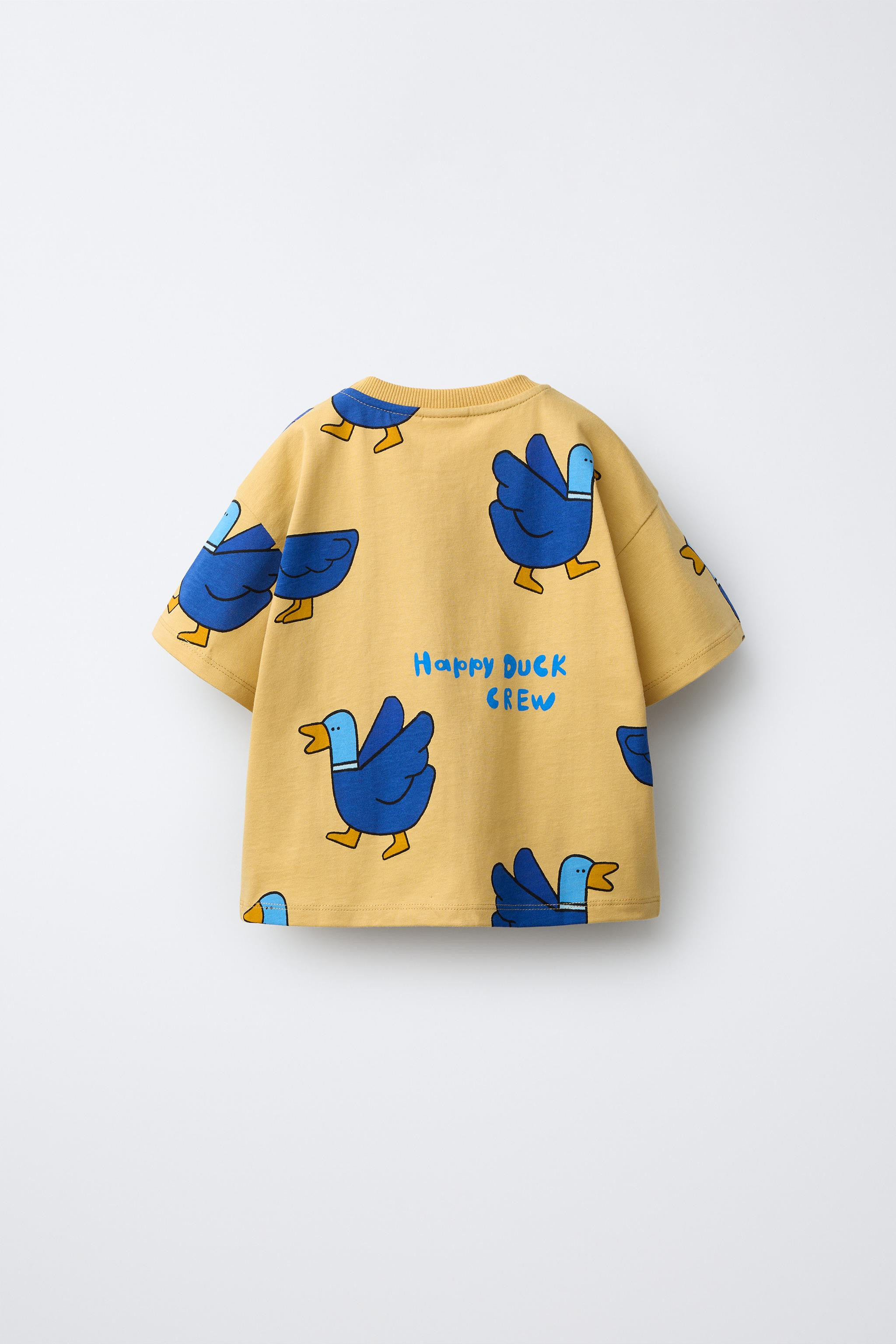 DUCK PRINT T-SHIRT | Zara US