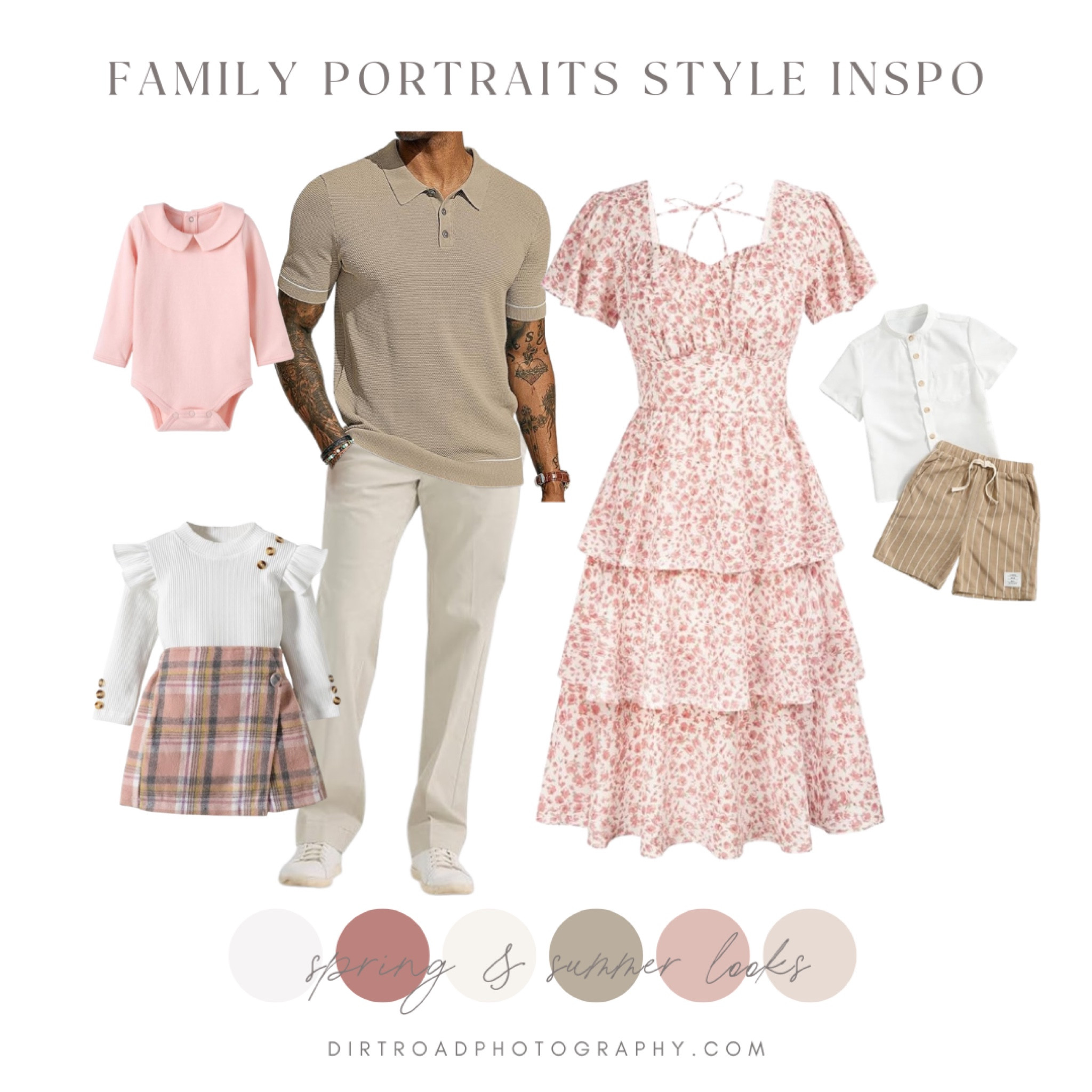Subtle Spring Style 🌿 Coordinating muted neutrals and soft pastels for the perfect family photos. These outfits work together effortlessly, letting your family shine in every shot! #SpringFashion #FamilyPhotoOutfits #SoftTones #CoordinatedLooks

#LTKFamily #LTKStyleTip #LTKKids