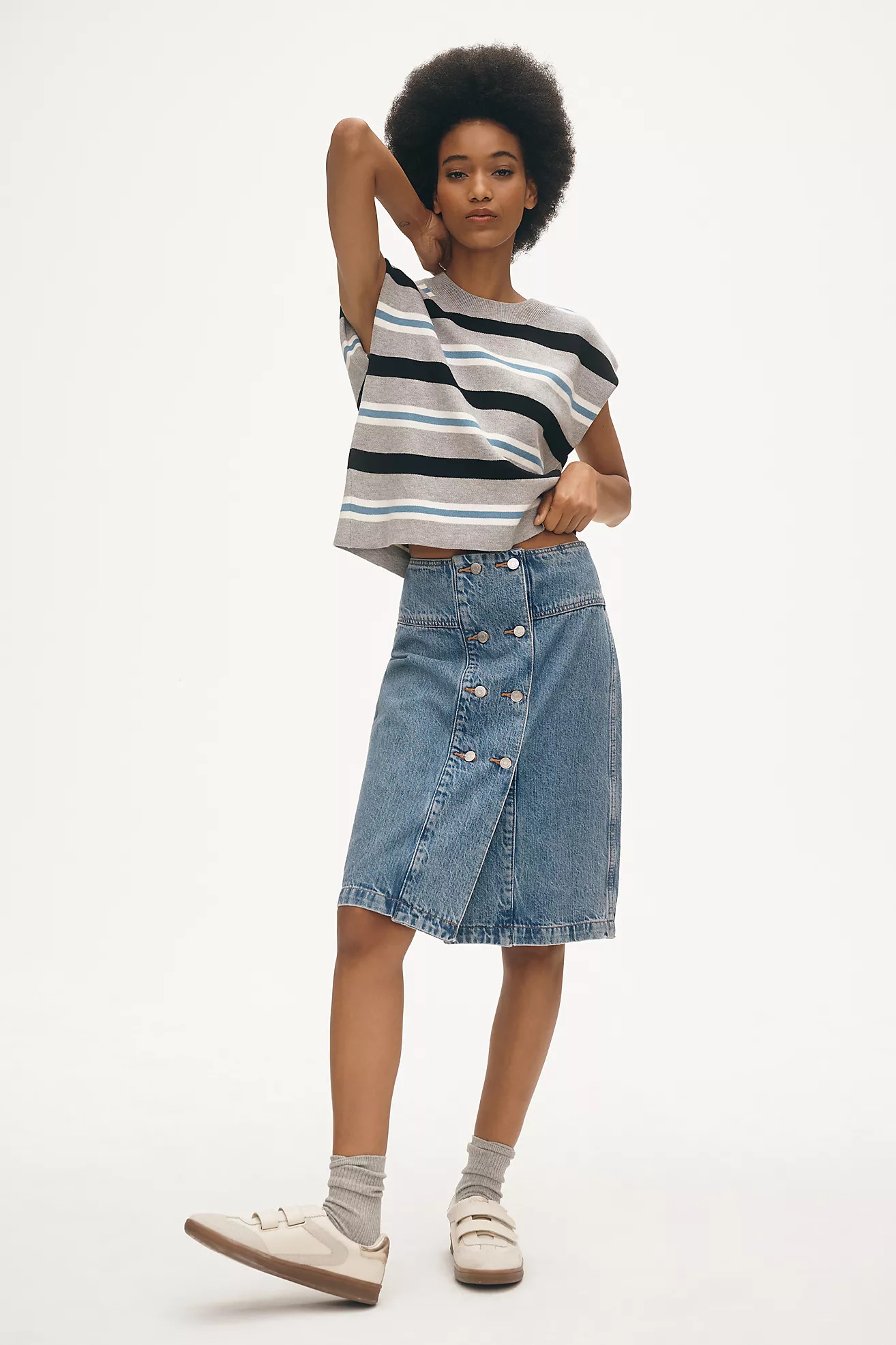 The Noah Muscle Tank Sweater by Maeve | Anthropologie (US)