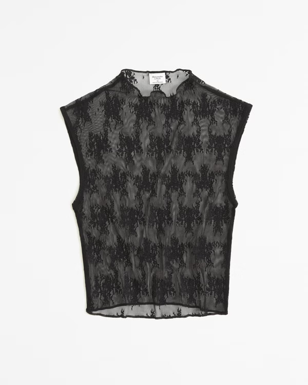 The A&F Paloma Lace Top | Abercrombie & Fitch (US)