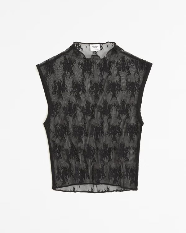 Women's The A&F Paloma Lace Top | Women's Tops | Abercrombie.com | Abercrombie & Fitch (US)