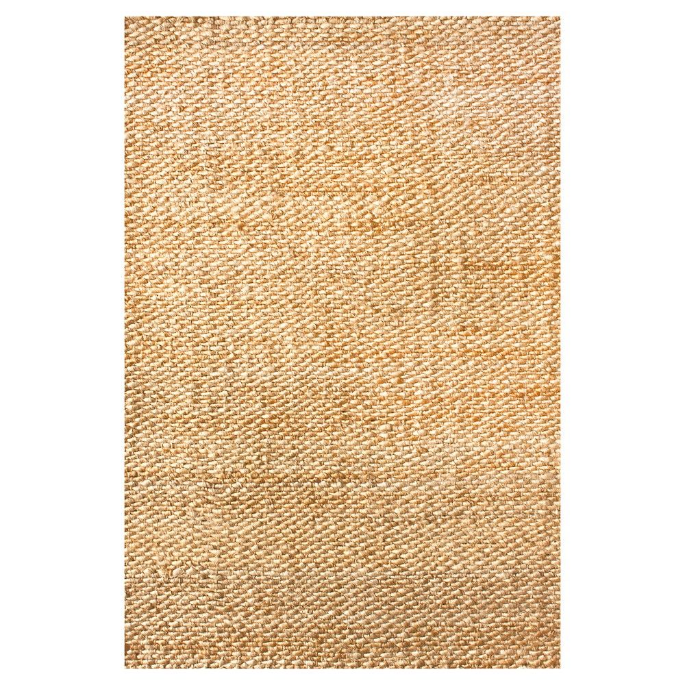 nuLOOM Hand Woven Hailey Jute Area Rug - Off-White (5' x 8'), Adult Unisex, Beige | Target