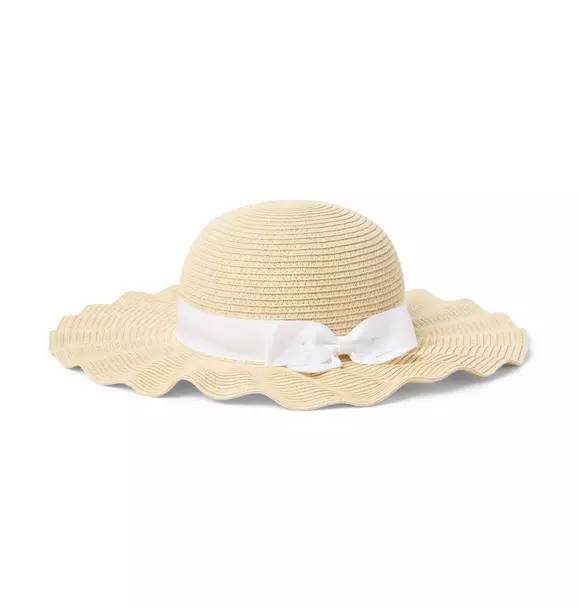 Ruffle Straw Sun Hat | Janie and Jack