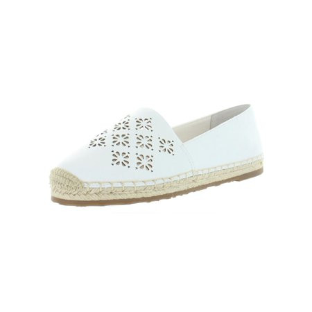 Kate Spade Womens Garcia Leather Slip On Espadrilles White 6.5 Medium (B M) | Walmart (US)