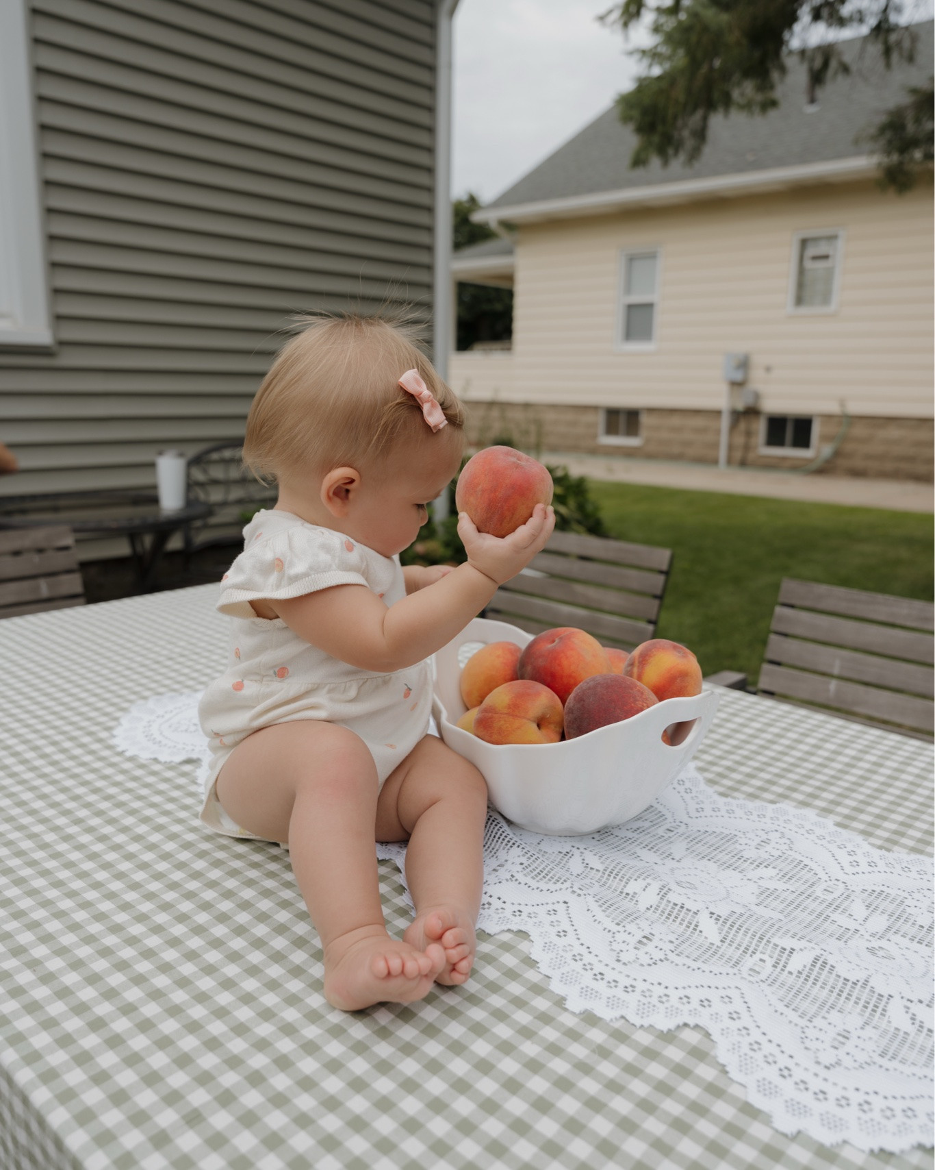 Our one sweet peach first birthday for our daughter was the sweetest celebration 🥹 We sure do love this little girl! We kept decor simple but everything is linked including the cute outfit 😍

#LTKBaby #LTKmomlife #LTKKids