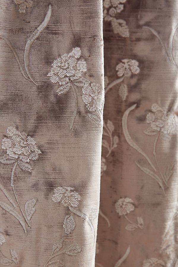 Floral Field Curtain | Anthropologie (US)