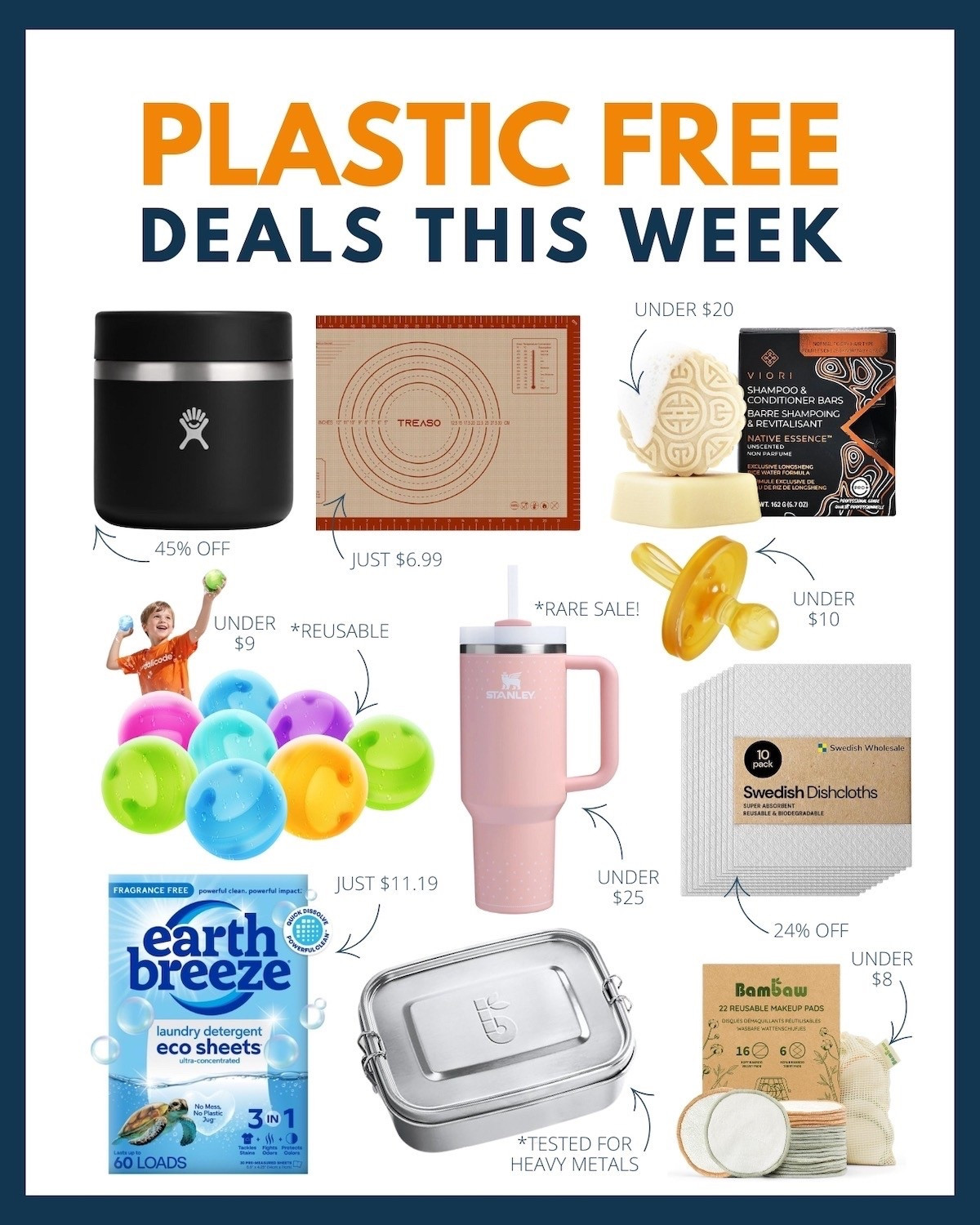 Looking to make some eco-friendly swaps in your home? Start with these plastic free deals this week! 😍🌍

#LTKHome #LTKSaleAlert #LTKFindsUnder50