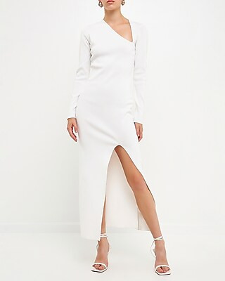 Endless Rose Cut Out Long Sleeve Maxi Dress | Express