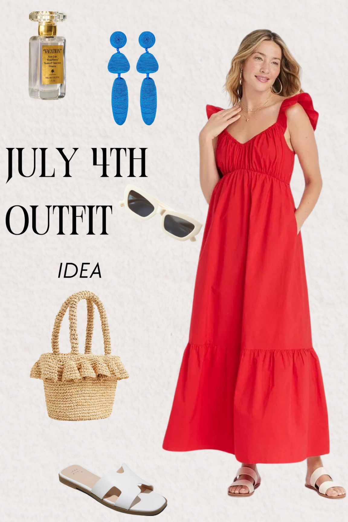Last minute July 4th outfit idea! This dress is $35 and arrives within 1-2 days. I’m wearing size x-small. I’m 5’9” and 150 lbs. 

July 4th outfit, July 4th dress, target finds 

#LTKFindsUnder50 #LTKStyleTip #LTKSummerSales