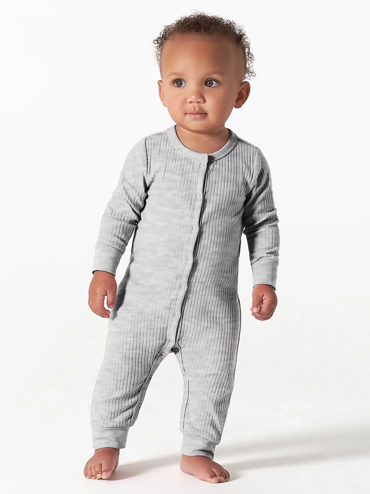 Modern Moments by Gerber Baby Boy or Girl Unisex Coverall, Sizes Newborn-12M | Walmart (US)