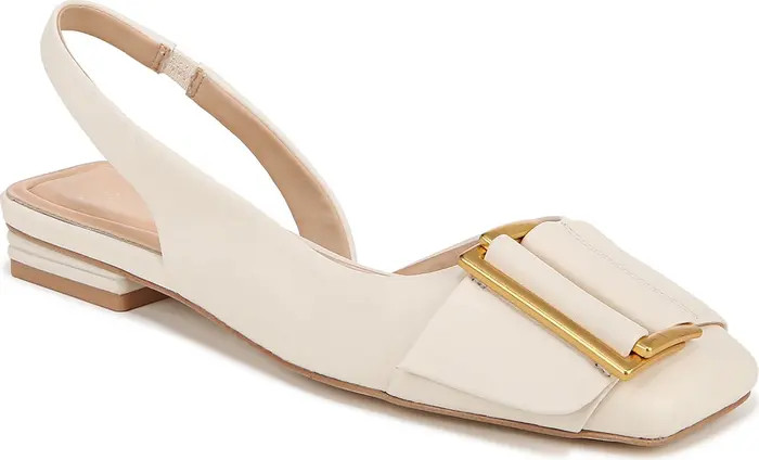 SARTO by Franco Sarto Tracy Slingback Square Toe Flat (Women) | Nordstrom | Nordstrom