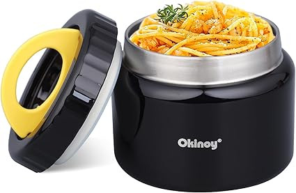 12oz Kids Soup Thermo for Hot Food Insulated Vacuum Food Jar with Buckle Lid, Stainless Steel Wid... | Amazon (US)