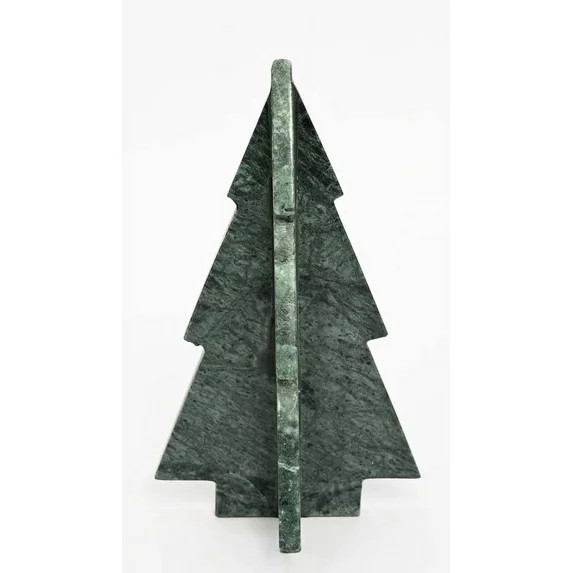 Large Marble Christmas Tree Tabletop Decoration, Green, 10.25", by Holiday Time | Walmart (US)