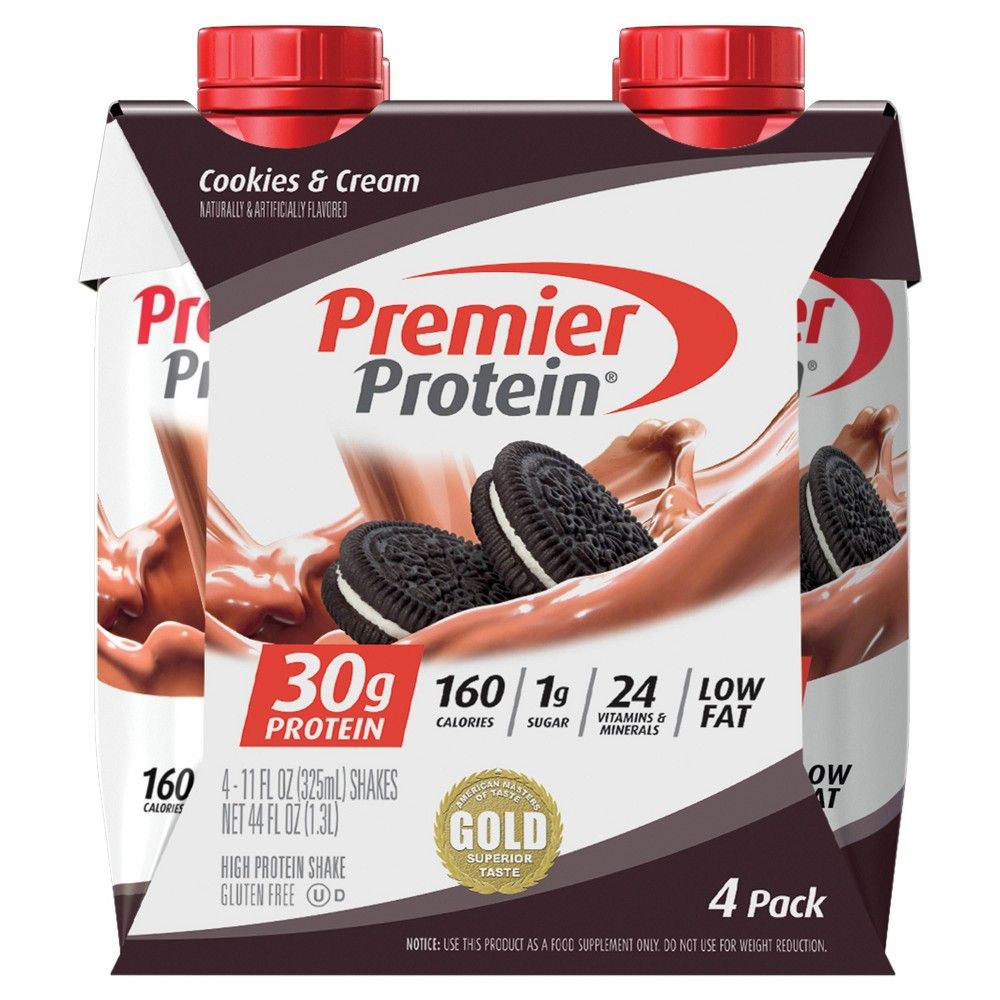 Premier Protein Shake - Cookies 'n Cream - 11 fl oz/4pk | Target