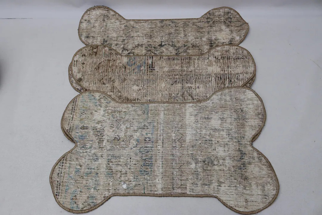 Dog lover gift, Dog lover gift, Pet gift, Pet placemat, Water bowl mat, Food bowl rug, Bone dog m... | Etsy (US)