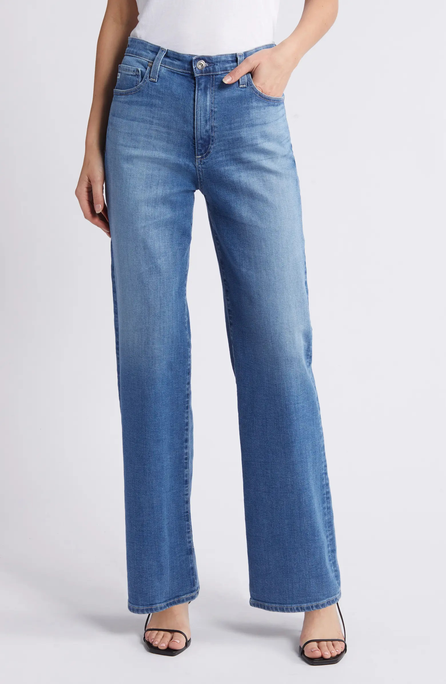 Kora High Waist Wide Leg Jeans | Nordstrom