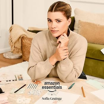 Amazon Essentials x Sofia Grainge Unisex Babies' Cotton Footed Sleep and Play Bodysuit, Pack of 2 | Amazon (US)