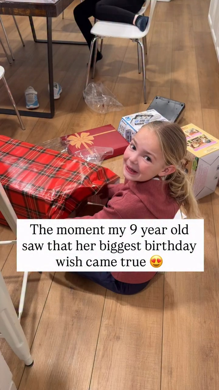 I’d warned her that Lola blankets were expensive so she was prepped not to get one.

And then when she opened the box and saw the Lola tape on it, her face was everything I could have hoped for. (My affiliate code is EVERYDAYREADING)

Being a parent in moments like this is just the best of the best! 

I’ve linked all the gifts she got for her birthday below. 👇 

#LTKKids