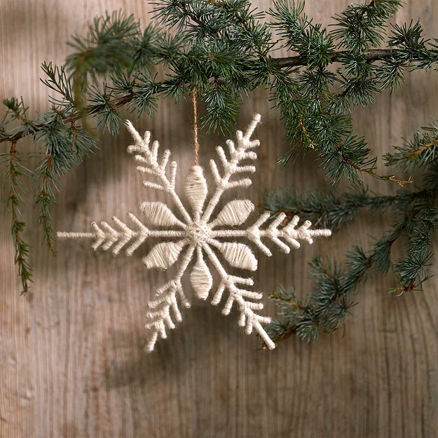 Woollen Snowflake – Large | The White Company (UK)