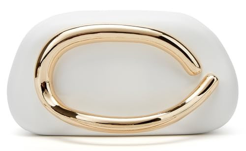 Acrylic Evening Gold Clutch Purses Women Crossbody Handbags Bag for Wedding | Amazon (US)