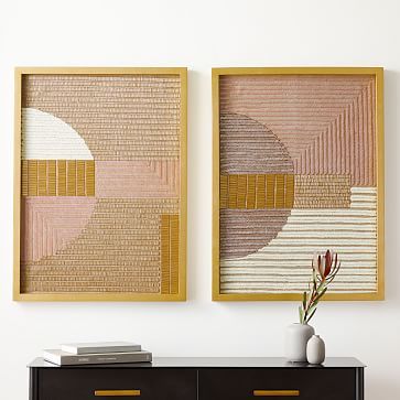 Half Circle Dimensional Wall Art by Roar &amp; Rabbit | West Elm (US)