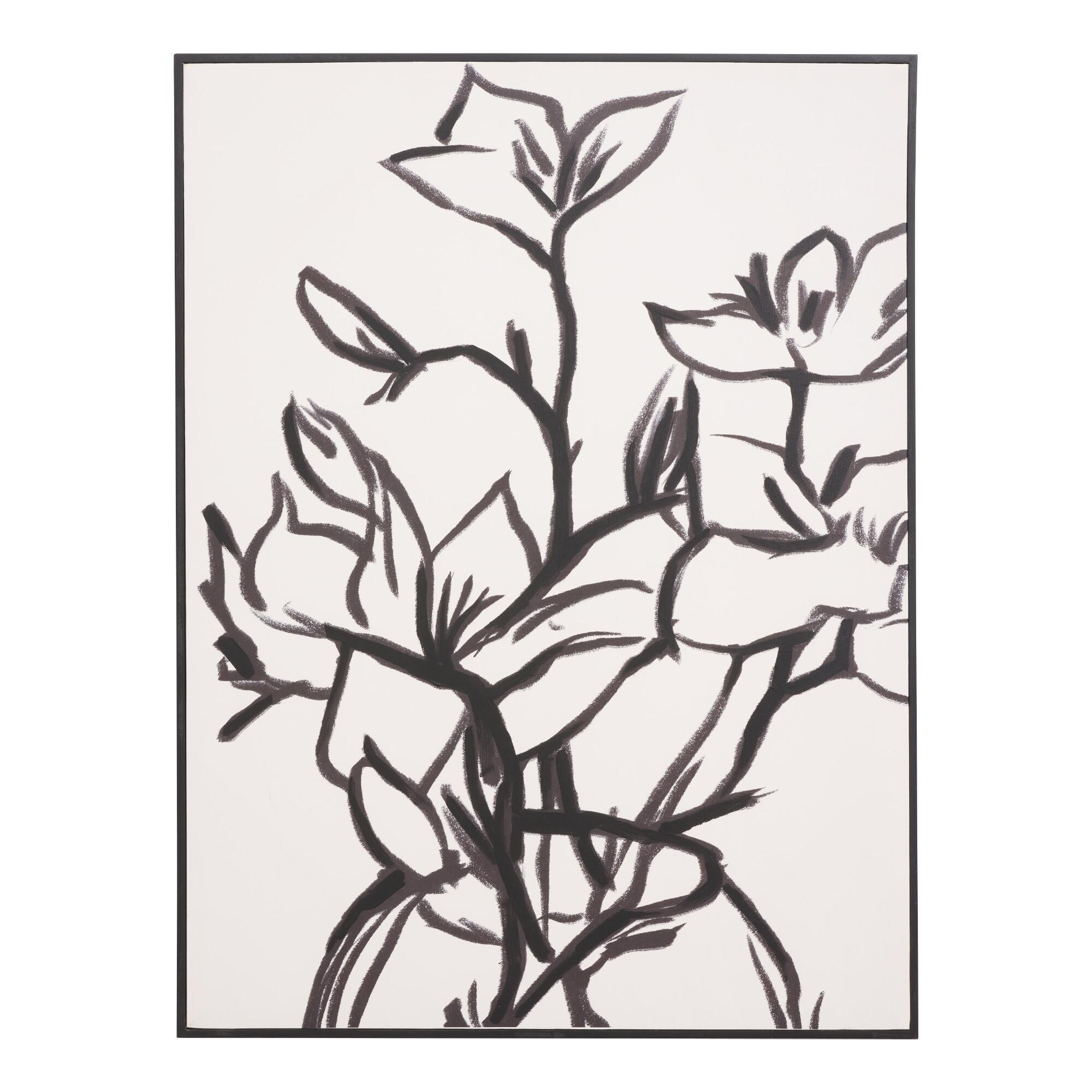 Botan by Dan Hobday Framed Canvas Wall Art | World Market