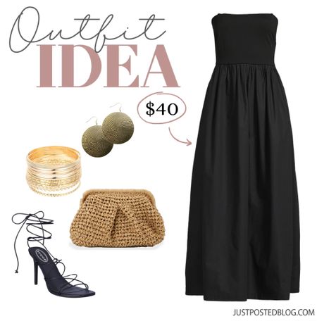 Under $40 black dress for wedding season 

#LTKFindsUnder50 #LTKWedding #LTKStyleTip