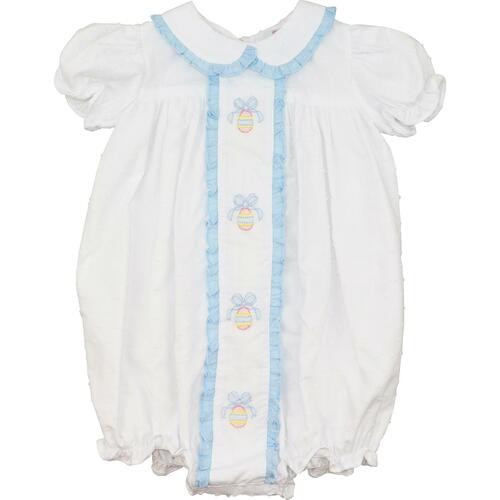 White Swiss Dot Easter Egg Bubble - Shipping Late March | Cecil and Lou