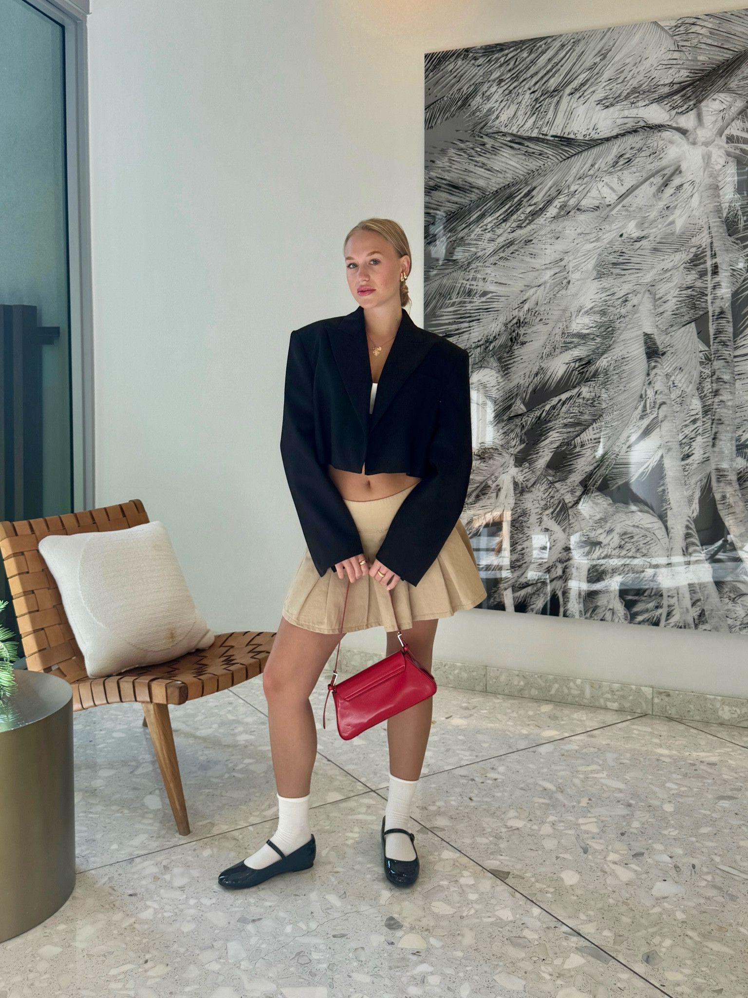 Originally skirt and crop top Blazer from ZARA, but I added similar items. Enjoy your look😘

#LTKU #LTKStyleTip