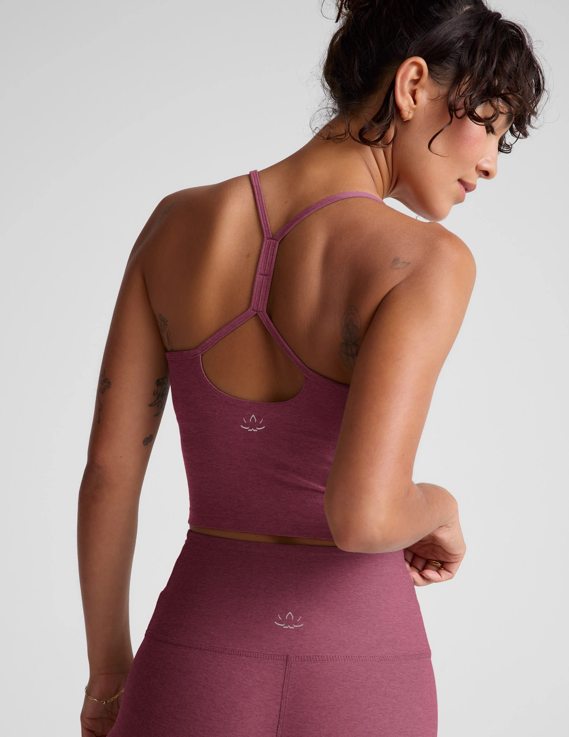 Spacedye Slim Racerback Cropped Tank | Beyond Yoga | Beyond Yoga