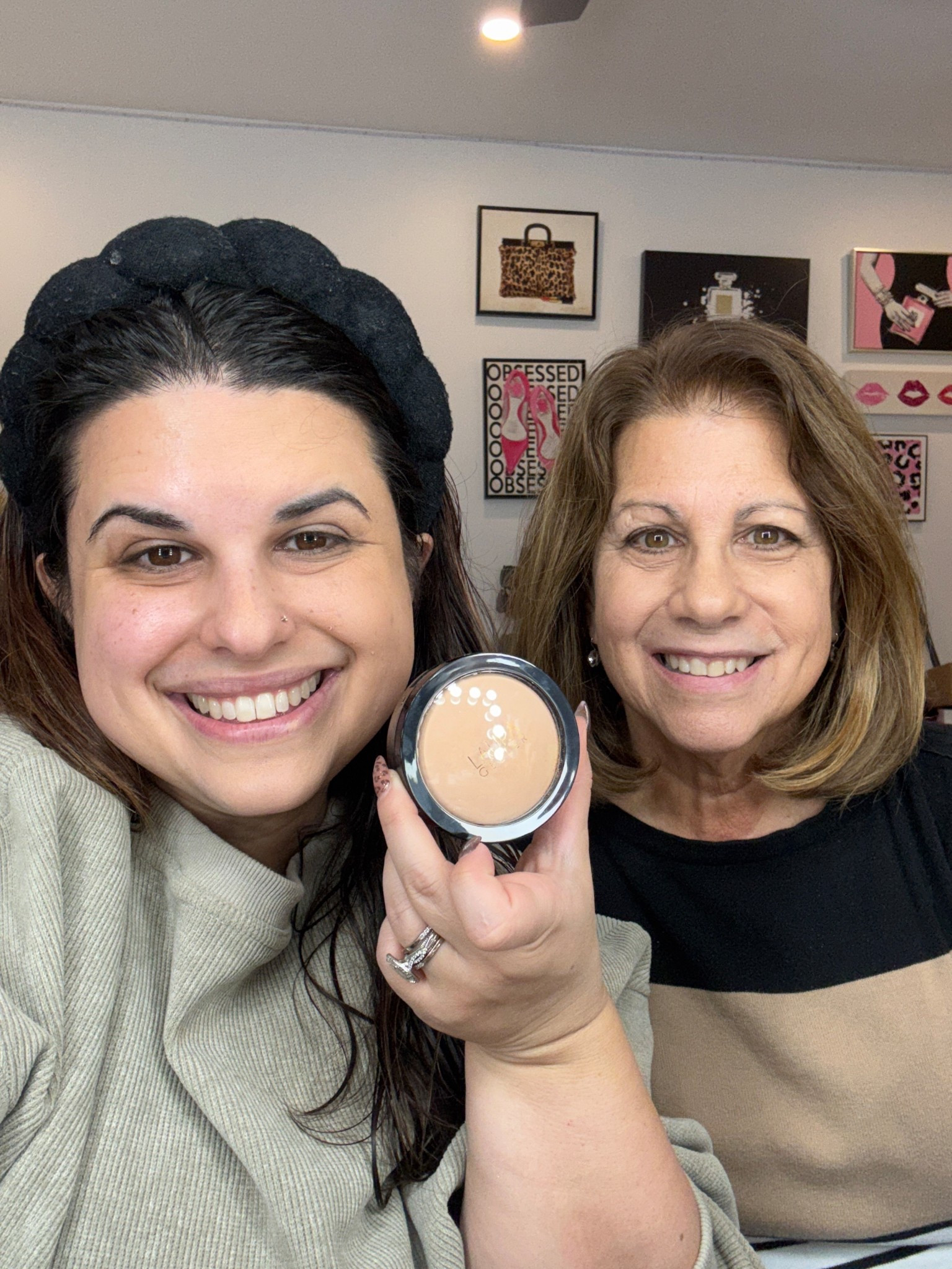A 40 year and 67 year old try on beauty products for you 

#LTKOver40 #LTKBeauty #LTKselfcare