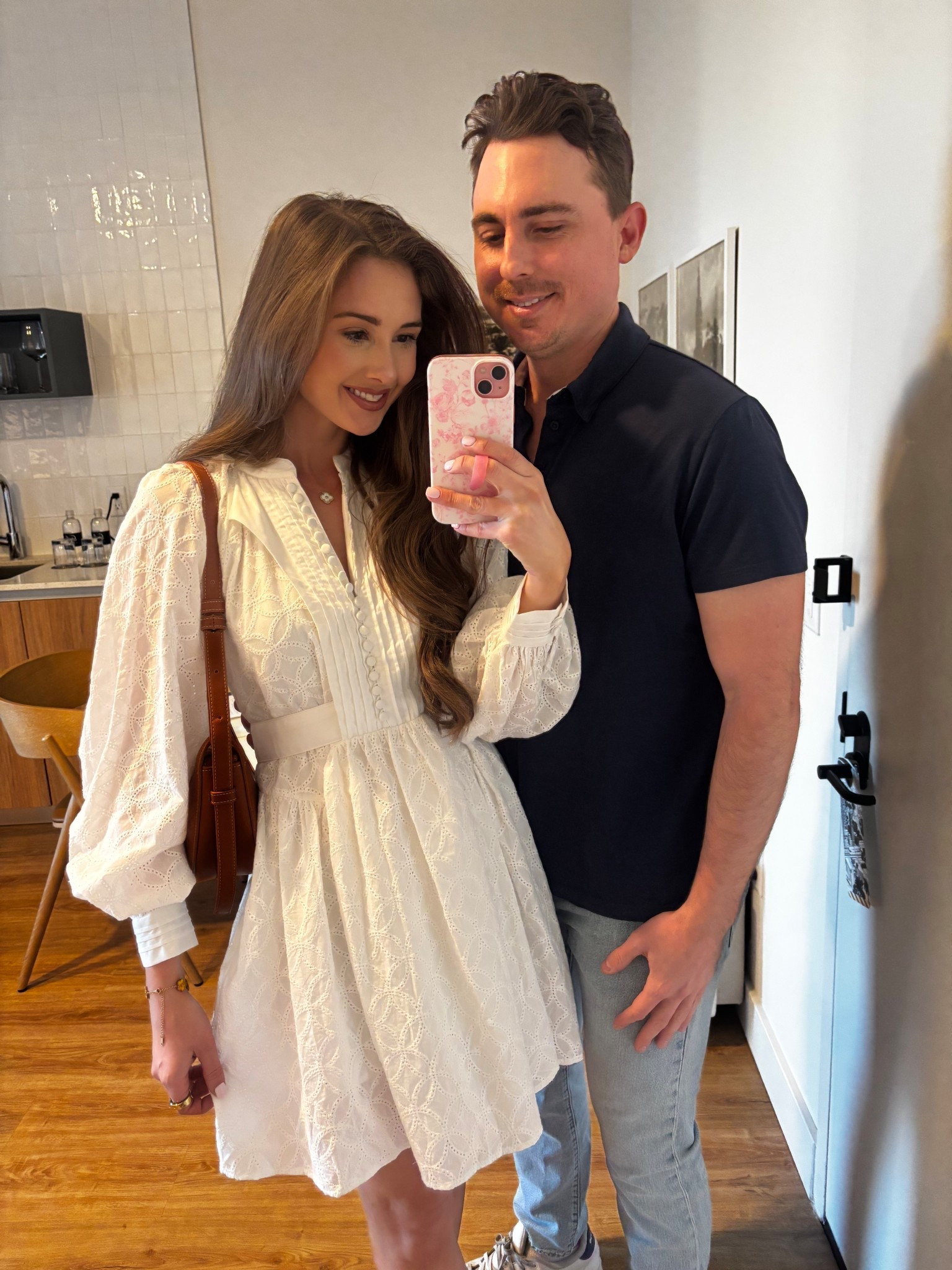 Dinner outfit for our first night out in Miami! Wearing a small
#amazondress #amazonbridaldress #amazonbridaloutfit #amazon 

#LTKStyleTip #LTKFindsUnder100 #LTKSpringSale