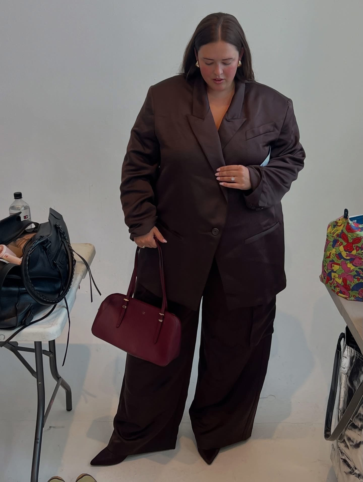 loving this chocolate brown set 🤎

Business casual, chic outfit, office outfit 

#LTKPlusSize #LTKStyleTip #LTKWorkwear