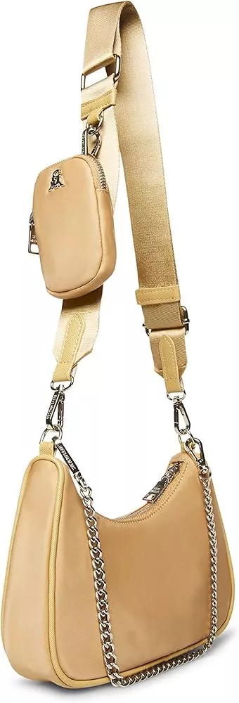 Steve Madden Vital Multi Pouch Crossbody Bag - Olive