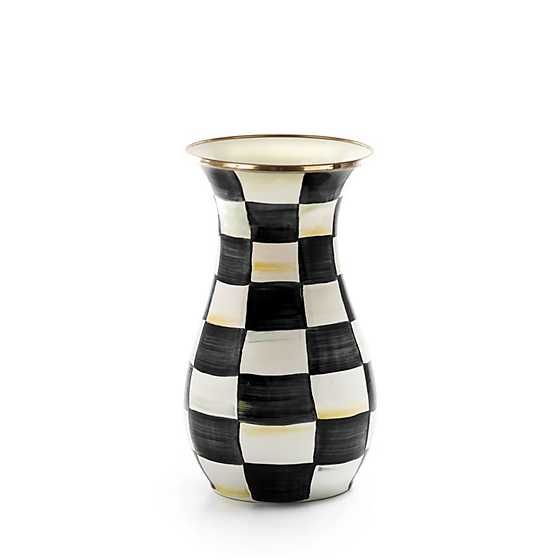 Courtly Check Tall Vase | MacKenzie-Childs