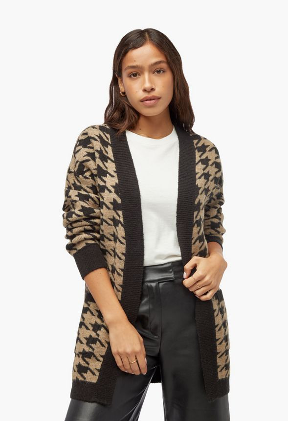 Suiting Pocket Cardigan | JustFab