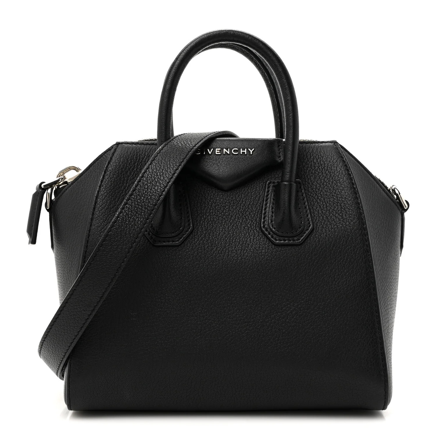 Sugar Goatskin Mini Antigona Black | FASHIONPHILE (US)