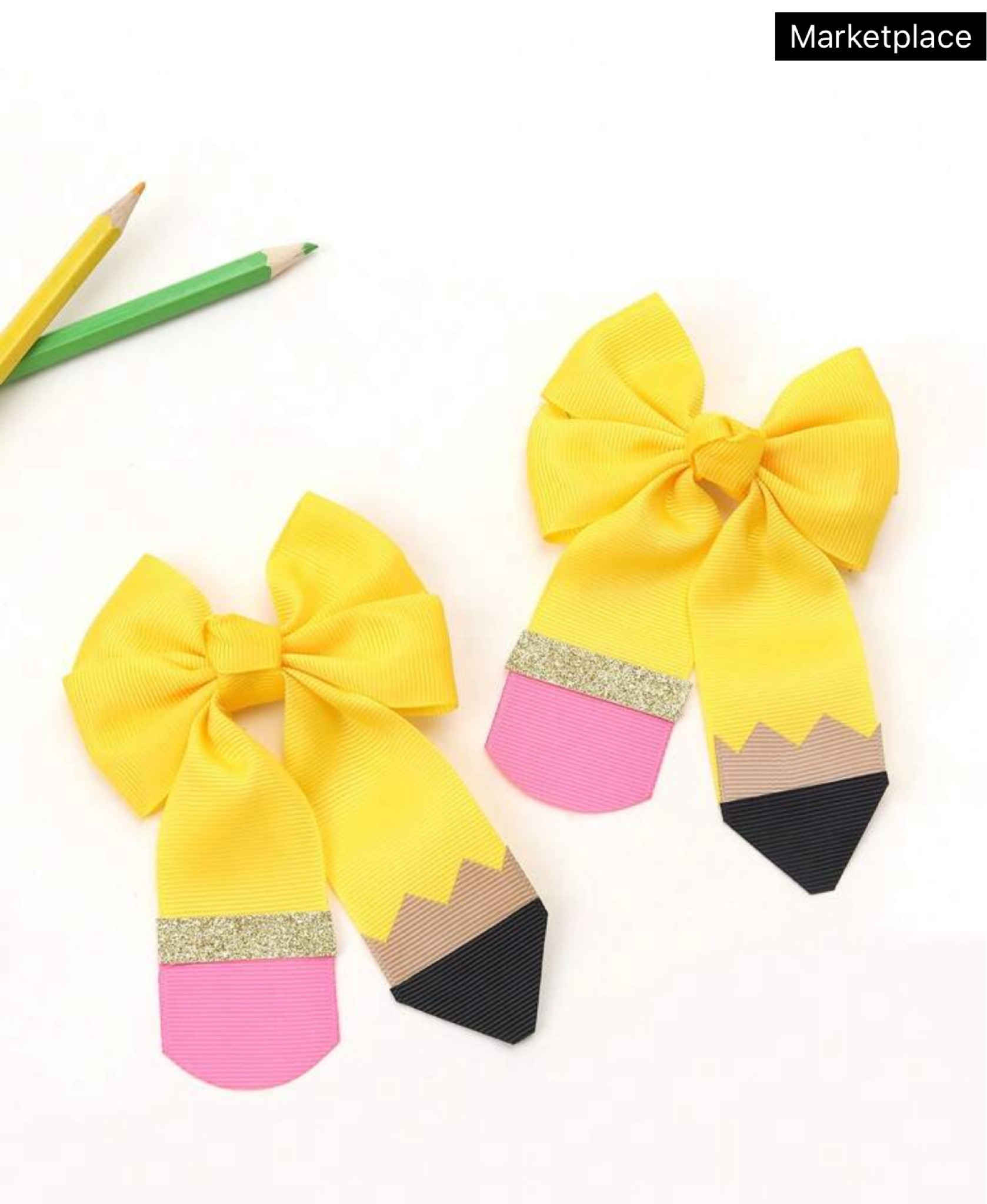 Toddler hair bows (pencil) 

#LTKBacktoSchool