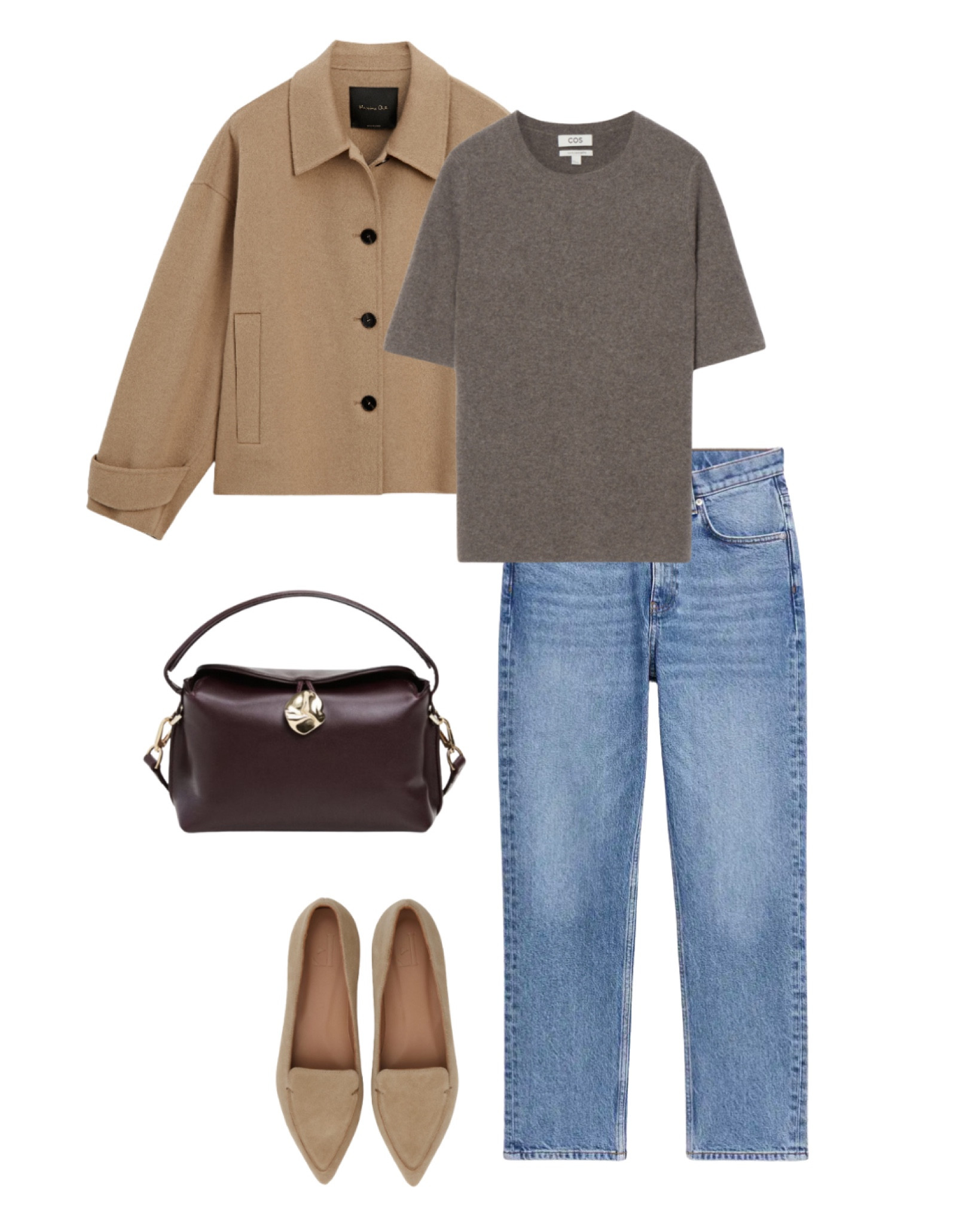 Wool jacket, cashmere top, suede ballet flats, fall outfit 

#LTKBacktoSchool #LTKOver40 #LTKStyleTip