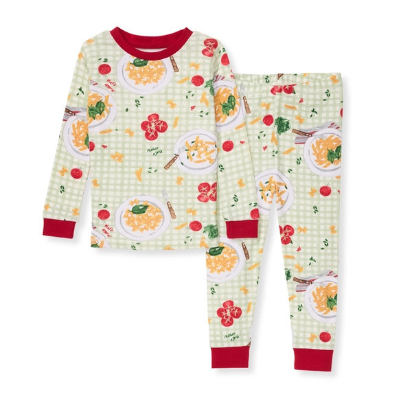 Penne & Bowties Organic Cotton Pajamas - 2-Piece 12M | Burts Bees Baby