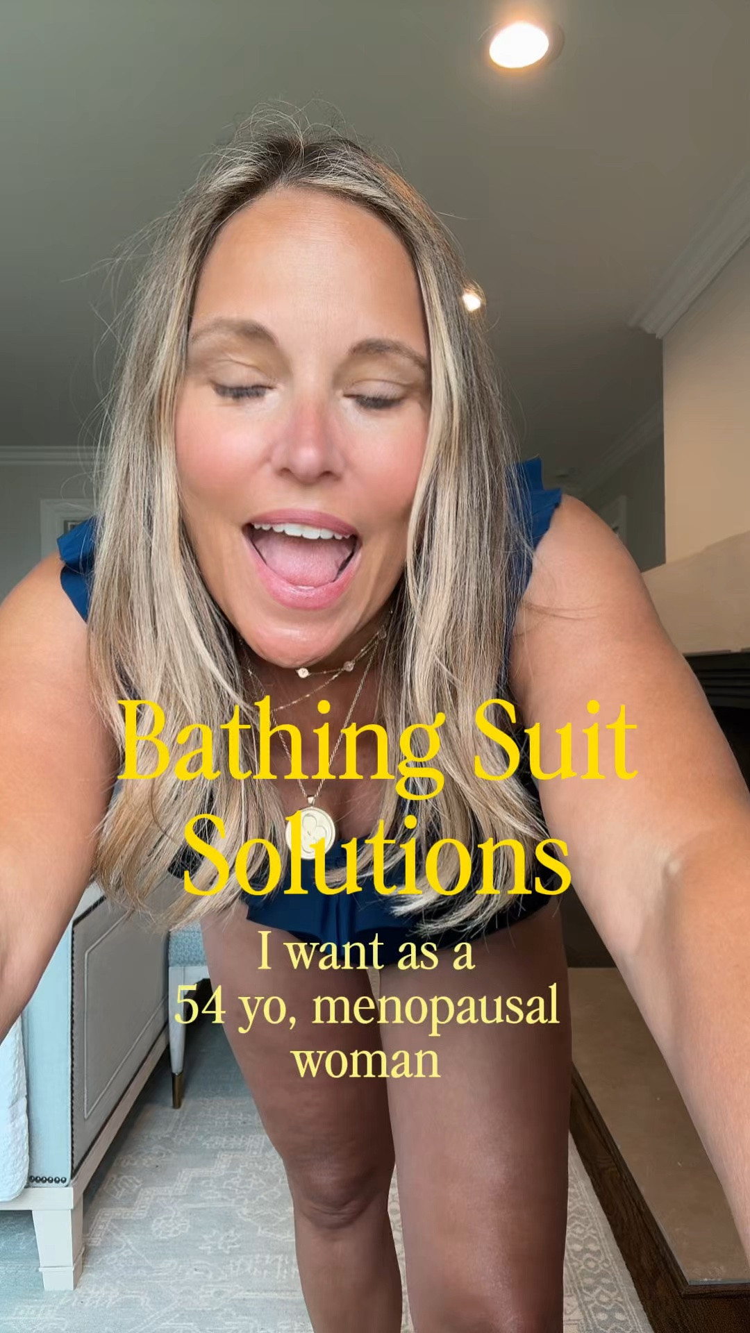 There’s a version of this body we used to dress for — flatter, firmer, easier. This one is different. Softer in the middle, changed through the arms, carrying every year we’ve lived. So instead of hiding from it, we asked for solutions that actually work with it — real coverage where we needed it, real support where nothing else offered any. Not to disappear. To feel taken care of.

On sale now too! You won't find a bathing this good for this price! $44!!!
with code studyhall!