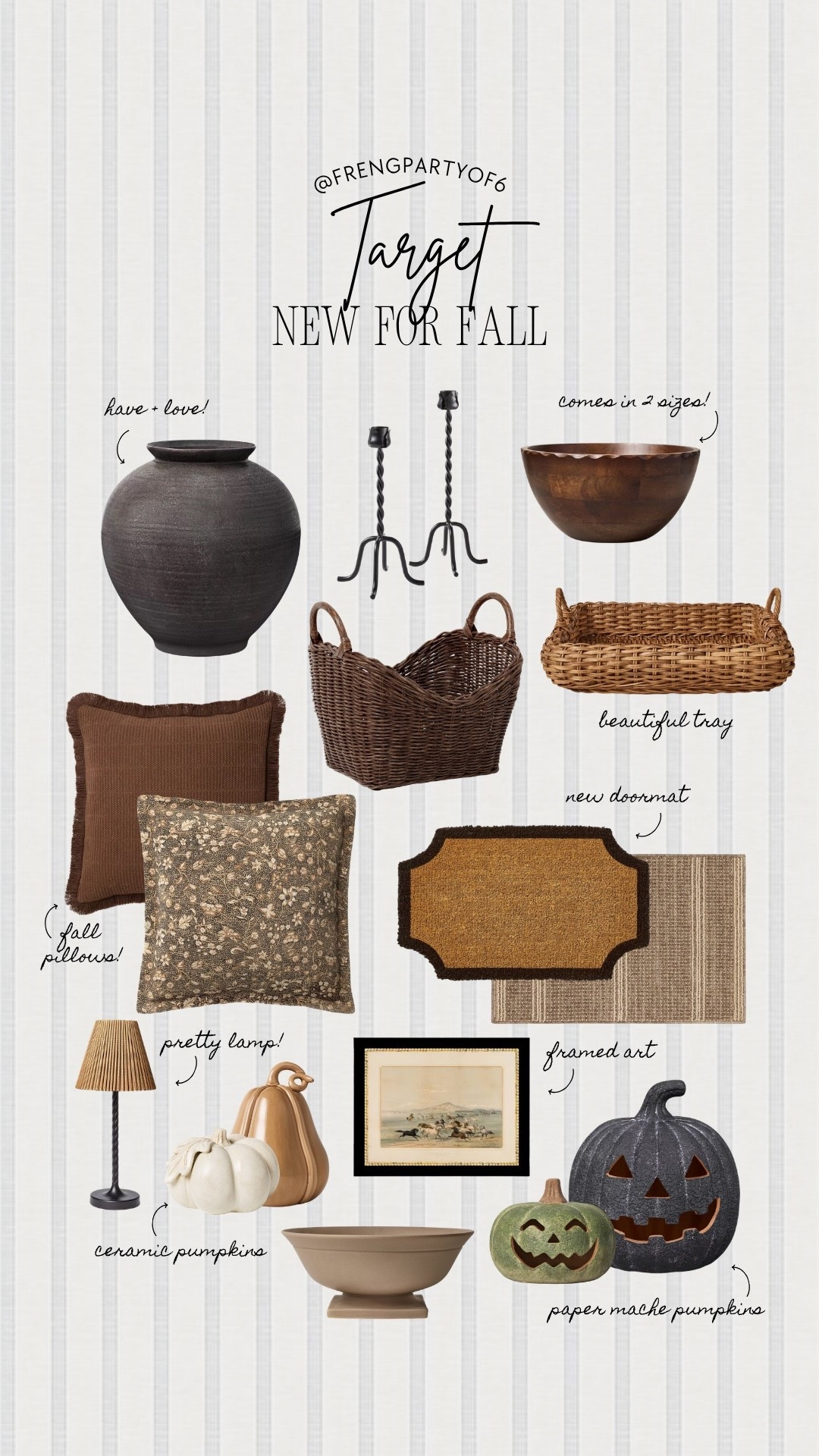 New at Target for fall!

#LTKHome #LTKSeasonal